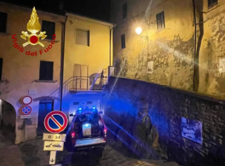 Il luogo dell'incendio