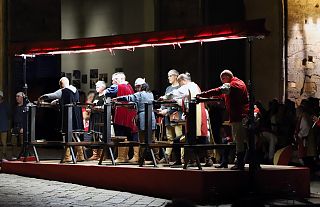 Al Palio dei Balestrieri di Volterra