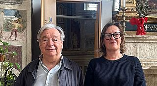 Antonio Guterres e Daniela Morbis