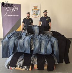 I capi sequestrati dalla Finanza