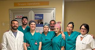 Il team dell'ospedale del Mugello