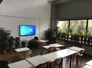 classe con piante