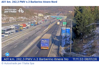 La coda sull'autostrada A1