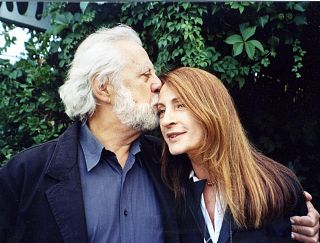 Bruna Pinasco con Sergio Staino
