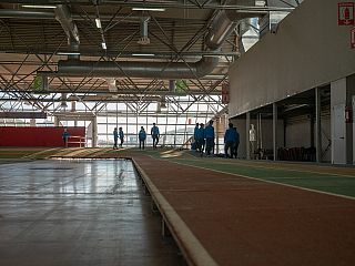 La pista indoor al CarraraFiere