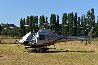 L'elicottero antincendio della protezione civile
