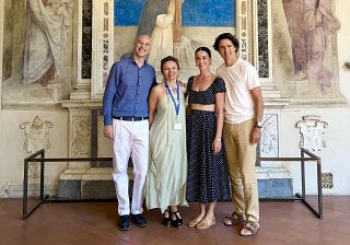Kate Perry e Justin Trudeau al Museo di San Marco a Firenze
