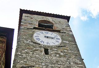 L'orologio della chiesa di Sant'Agata