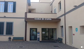 L'ingresso della struttura