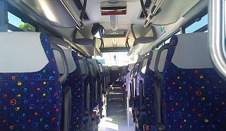 interno di un bus