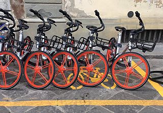 biciclette di bike sharing