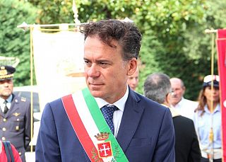 Il sindaco di Pisa Michele Conti