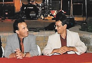 Poggi e Trifoglio in una foto di inizi anni 2000
