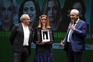 Cristina Manetti riceve il premio Mario Celli e Silvio Gigli