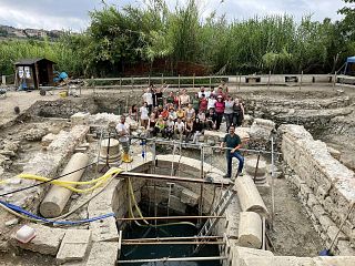 Lo scavo archeologico a San Casciano dei Bagni
