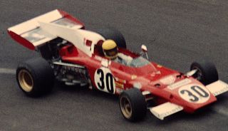 Nanni Galli sulla Ferrari di F1 nel Gp di Francia 1973