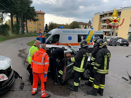 La scena dell'incidente