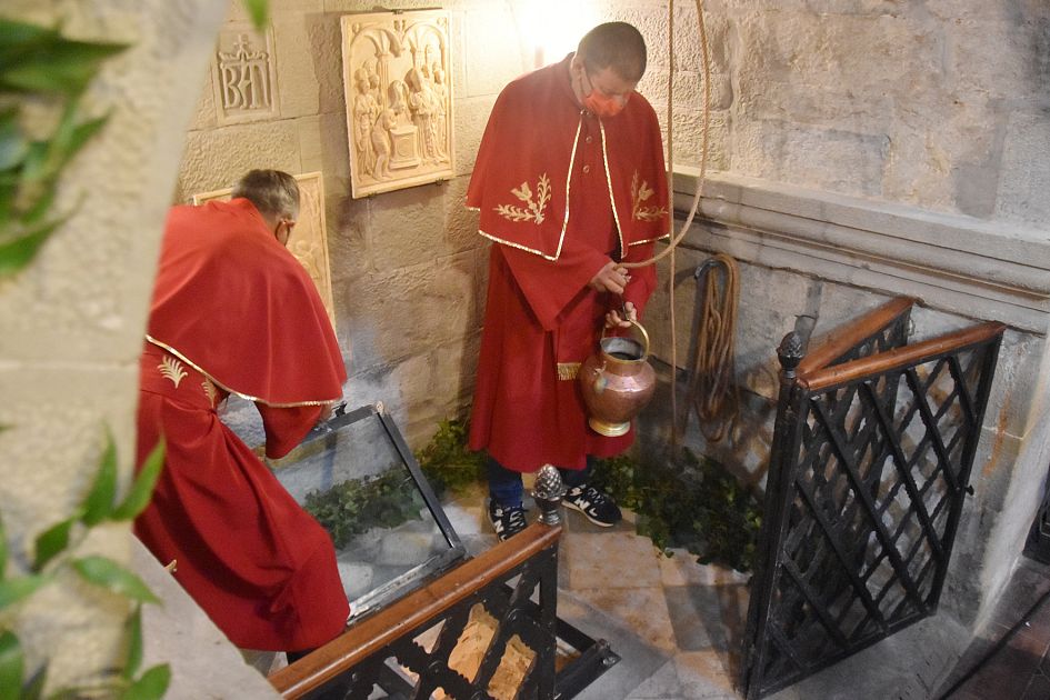 Acqua benedetta dal pozzo della Pieve Attualit AREZZO