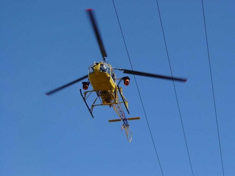 Il check up della rete elettrica si fa in volo Attualit AREZZO