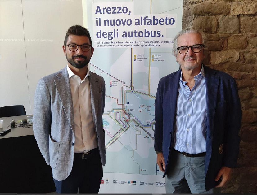 Ad Arezzo nuove linee dei bus i nomi sono lettere Attualit AREZZO