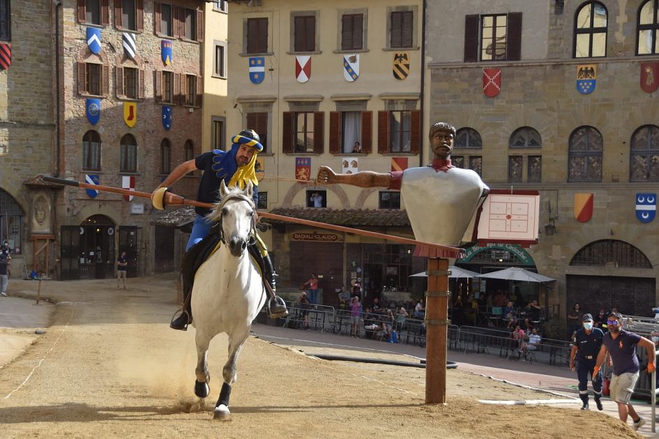 Seconda giornata di prove nel segno del 10 Giostra Saracino AREZZO