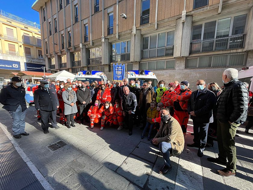 Volontariato tre nuovi mezzi per la Croce Bianca Attualit AREZZO