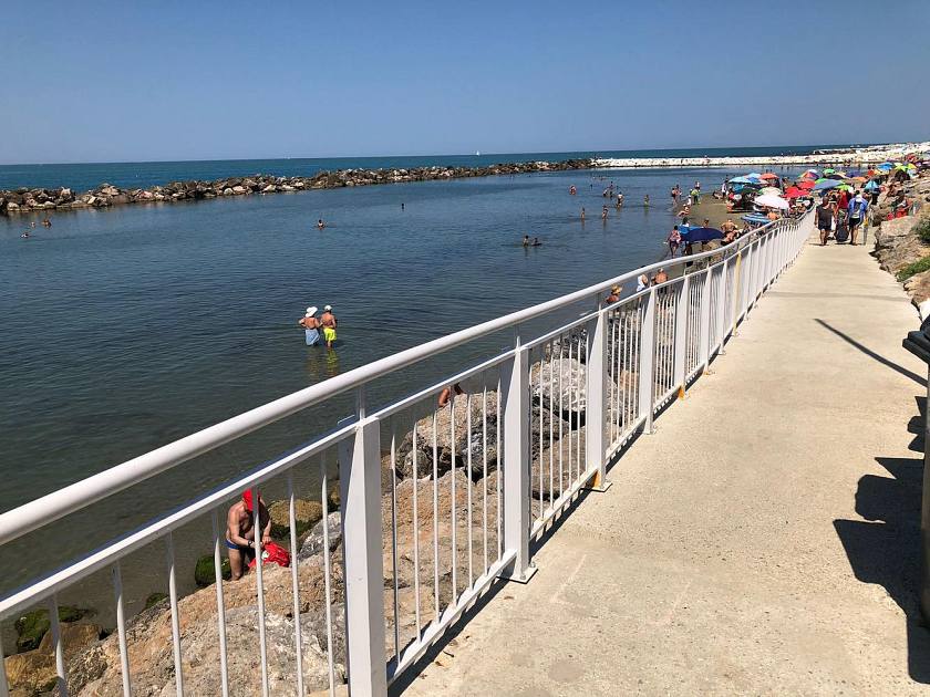 Finalmente sistemata la rampa di piazza Sardegna - Vimarsana News