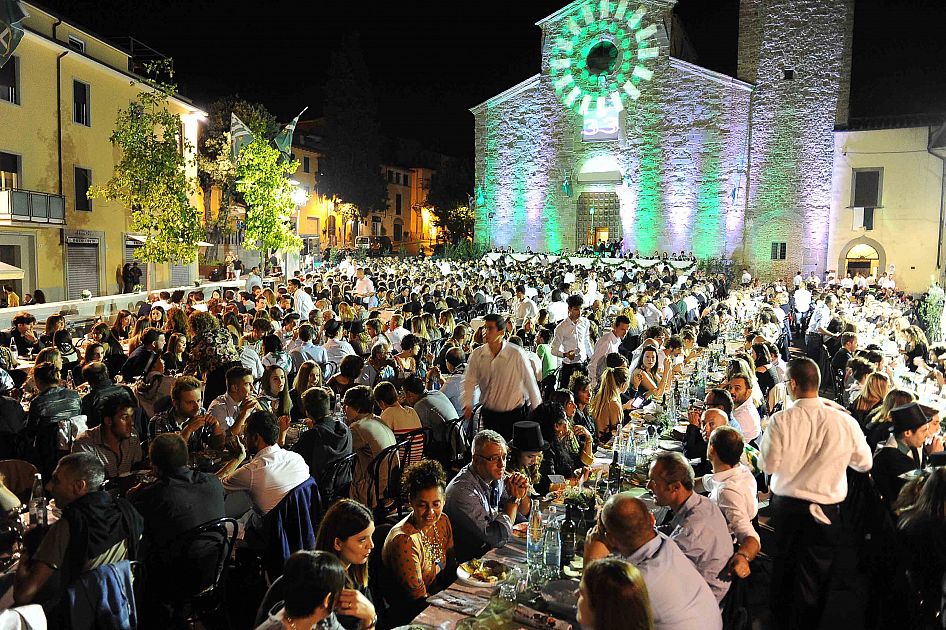 Sant Andrea tutto sulla cena della vittoria Giostra Saracino AREZZO