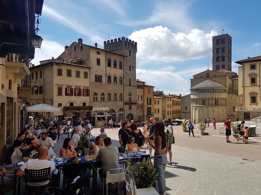 Boom di turisti ad agosto in citt Attualit AREZZO