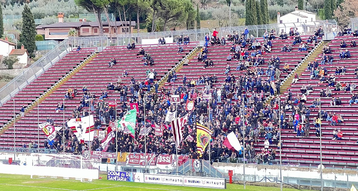 grande e bello l Arezzo che domina il Rimini Sport AREZZO