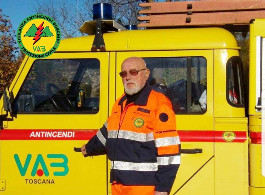 Addio a Tozzi padre della Vab Attualit VALDISIEVE