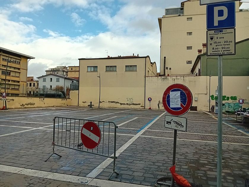 Parcheggio chiuso ma il cantiere Saione non parte Attualit AREZZO