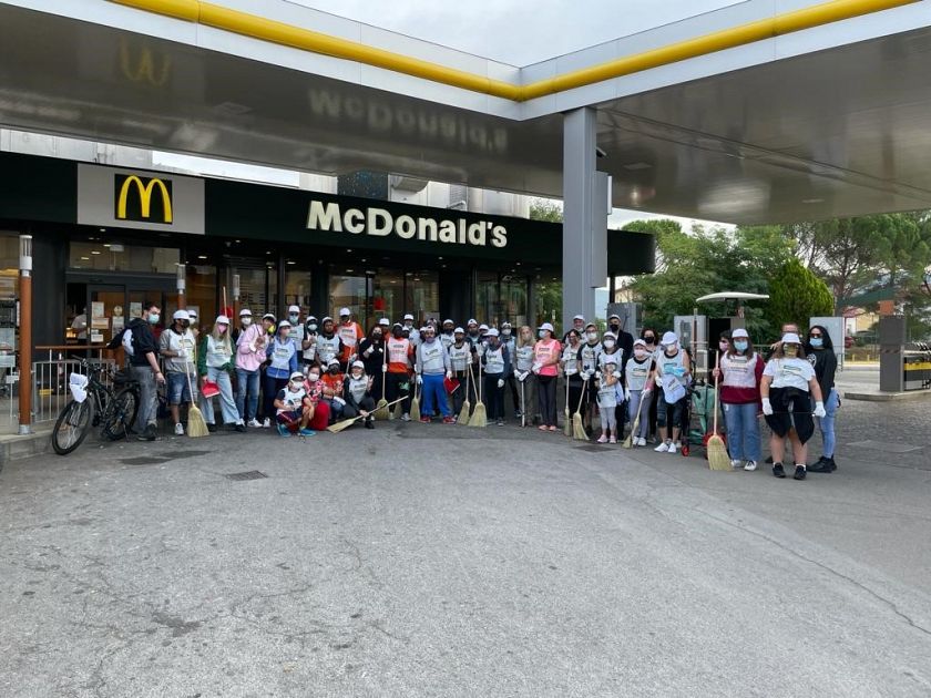 McDonald s e cittadini insieme per l ambiente Attualit AREZZO