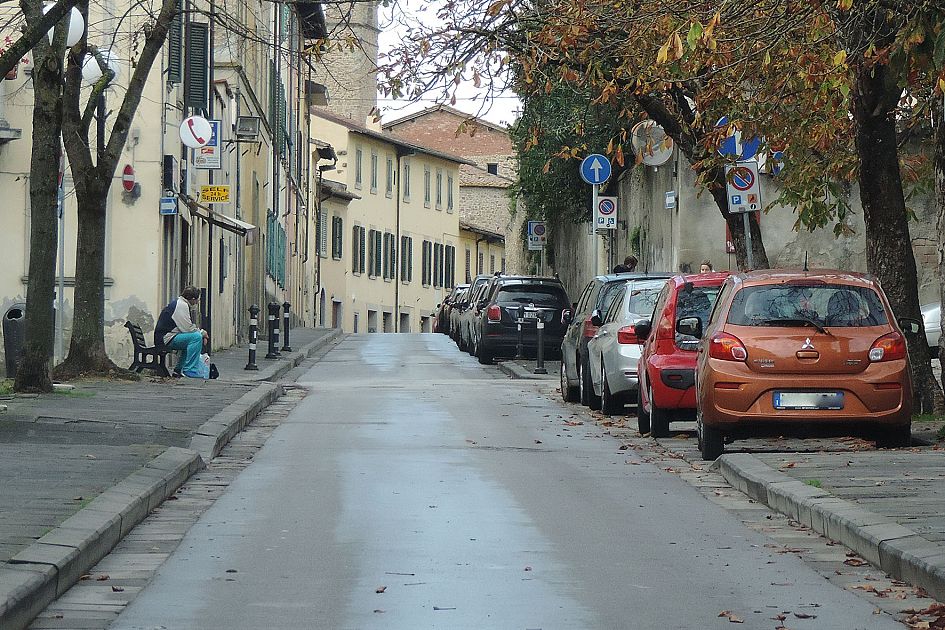 Crolla ponteggio in centro tre persone denunciate Cronaca AREZZO