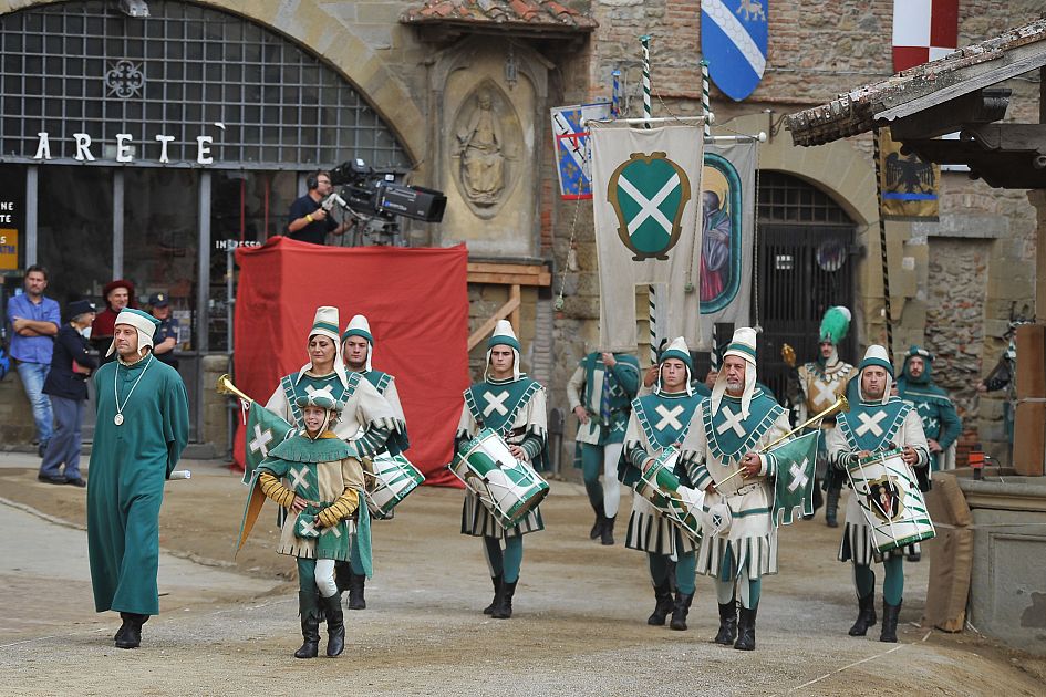 I figuranti di Porta Sant Andrea Giostra Saracino AREZZO