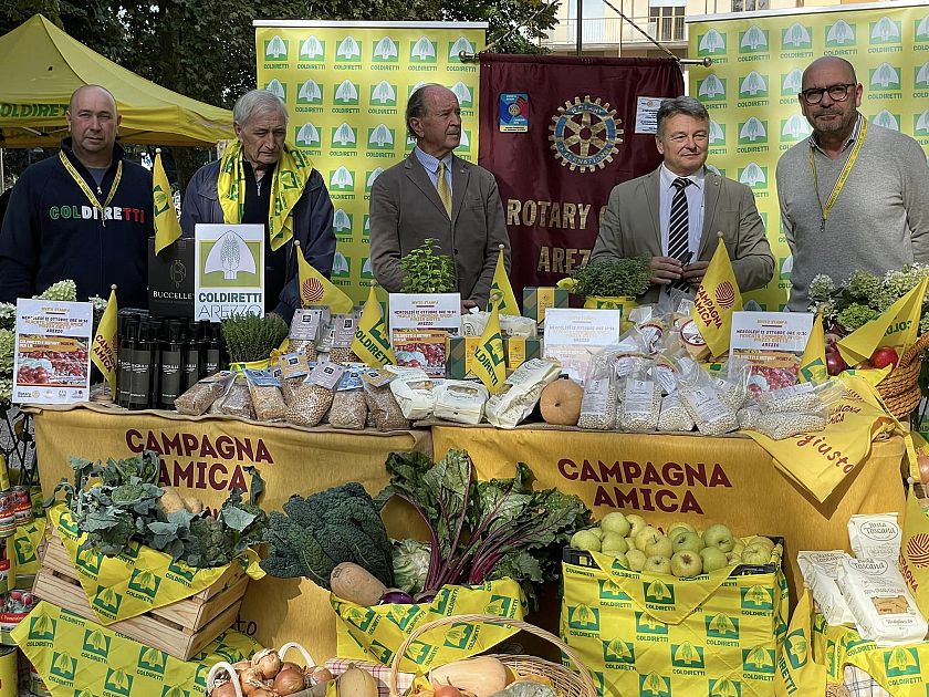 In dono alla Caritas 2.500 kg di prodotti locali Attualit AREZZO