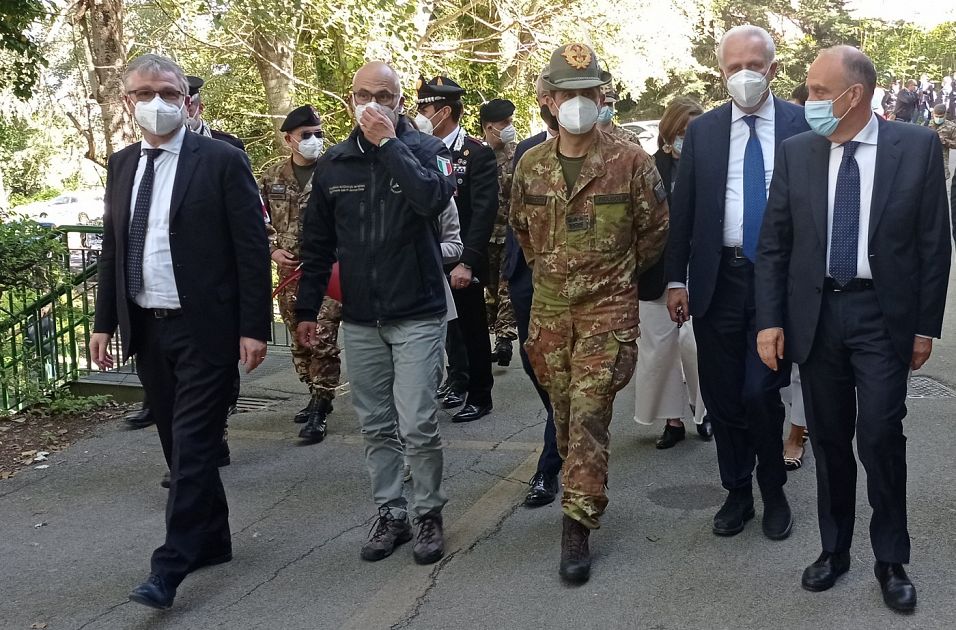 Tappa Del Generale Figliuolo Al Palagiannelli Attualita Siena