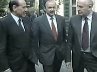 Berlusconi con Gorbaciov