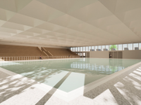Il progetto per il nuovo impianto natatorio