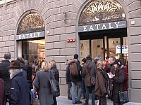 Il giorno dell'inaugurazione di Eataly a Firenze