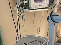 L'apparecchiatura donata alla terapia intensiva