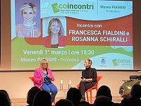 Francesca Fialdini e Rosanna Schiralli agli Eco Incontri