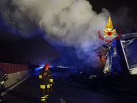 Il luogo dell'incendio