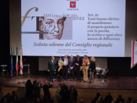 In occasione della Festa si è tenuta la seduta solenne del Consiglio regionale della Toscana