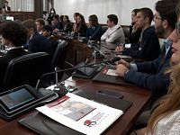 La seduta d'insediamento del Parlamento degli studenti della Toscana