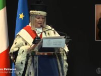 La rettrice dell'università di Firenze Alessandra Petrucci