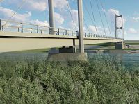 Un rendering del nuovo ponte 2