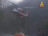 L'elicottero Drago dei vigili del fuoco