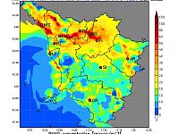 La concentrazione di inquinanti in Toscana
