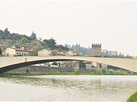 Il ponte San Niccolò a Firenze